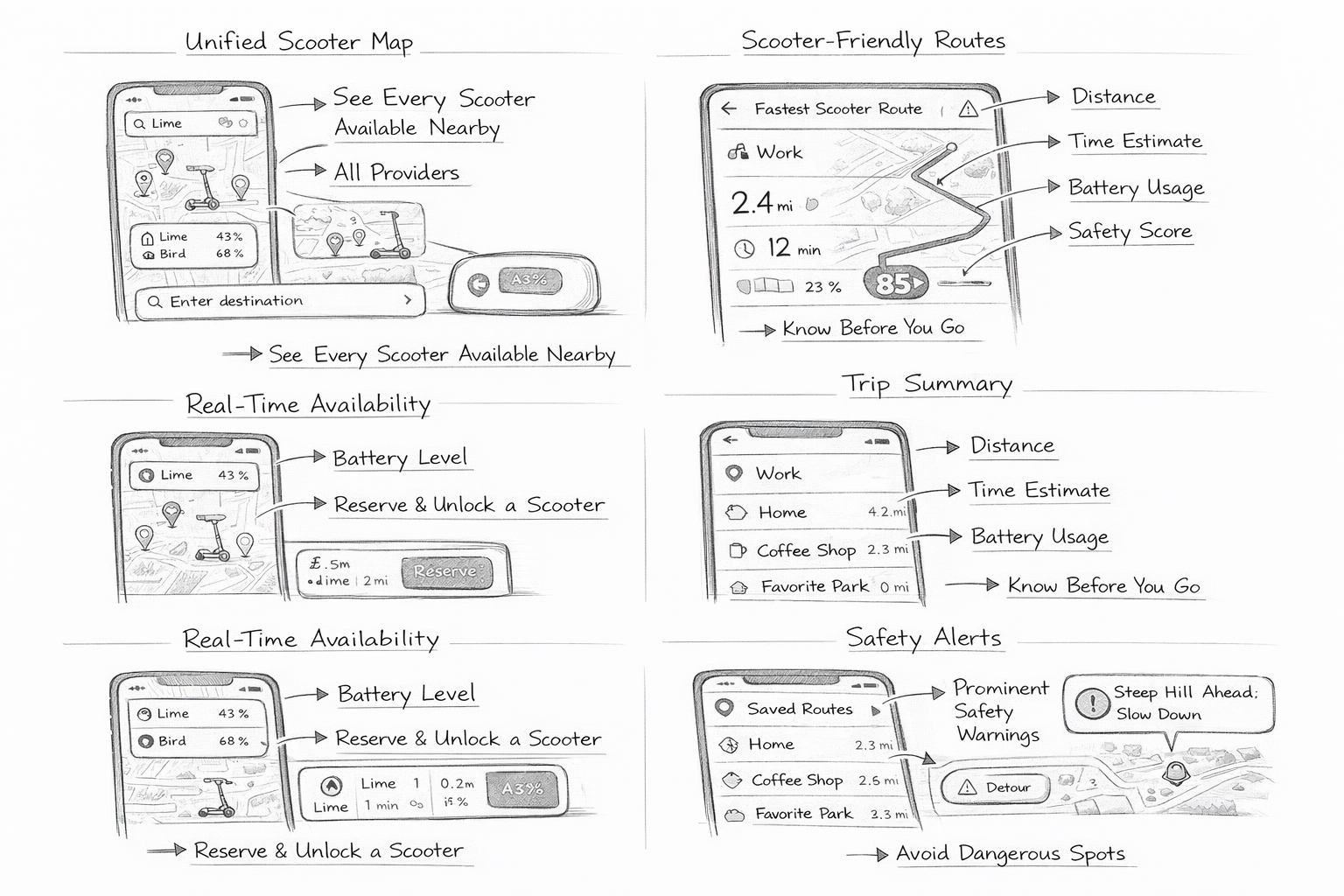 Ridit wireframes